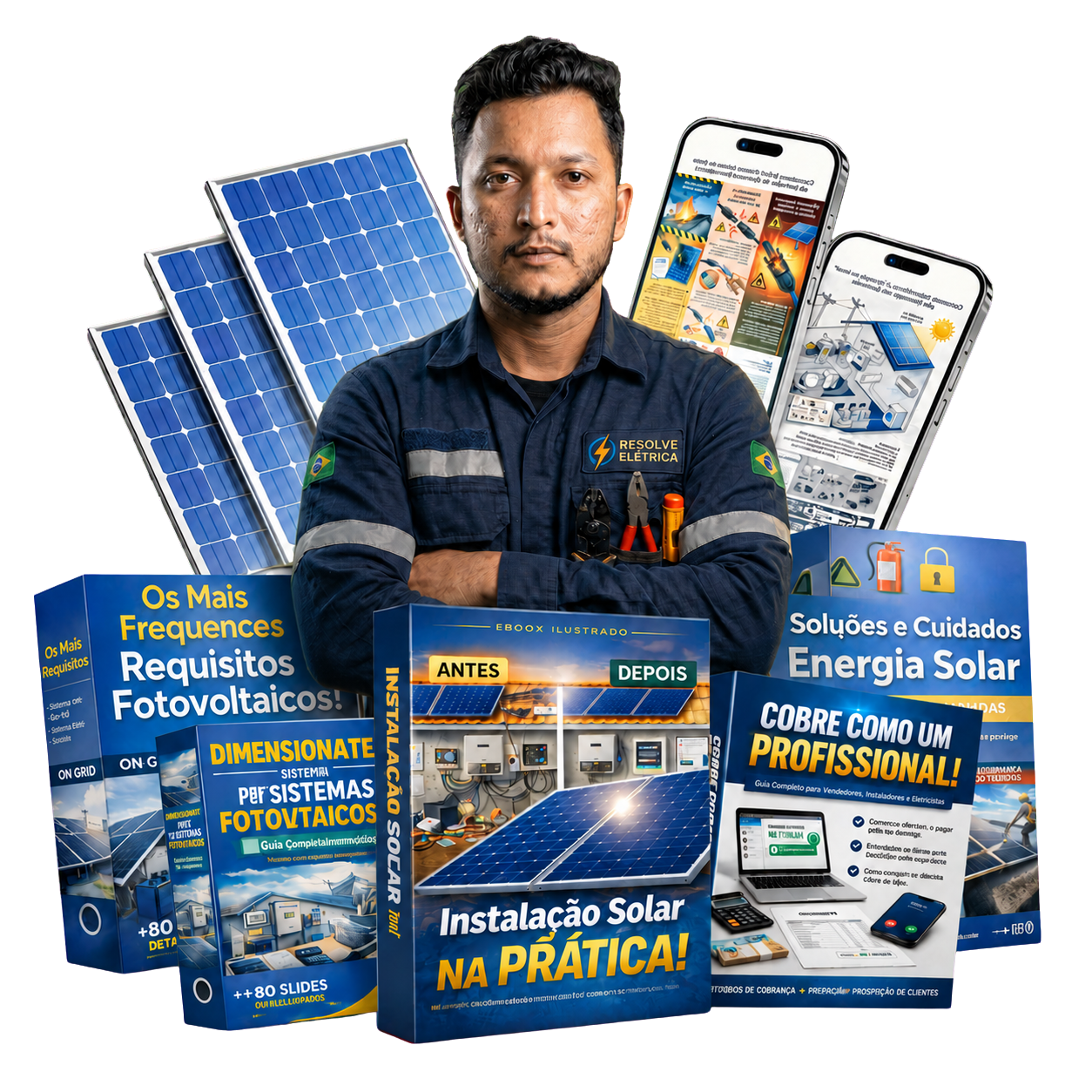Pacote do Instalador Solar